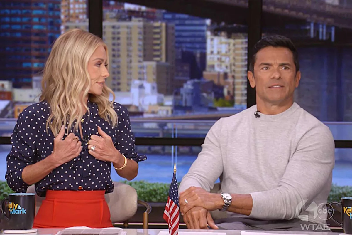 Audience Groans as Mark Consuelos Jokes About Kelly Ripa’s Breast Size, Says Wife Needs ‘Toddler-Sized’ Workout Vest – ryan