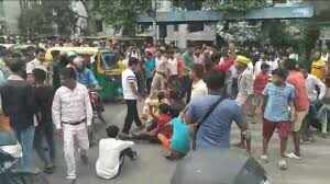 Family and villagers are raised about the death of the fifth class student, the police stoned