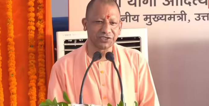 Chief Minister Yogi Adityanath executed Bhoomi Pujan of the State Electoral Commission building in Lucknow