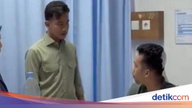 Gibran Visit Ojol Umar Amirudin treated at RS Pelni