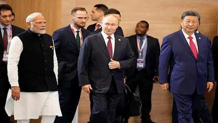 The statement of Russian President Putin before the tour by China does not say those who break history