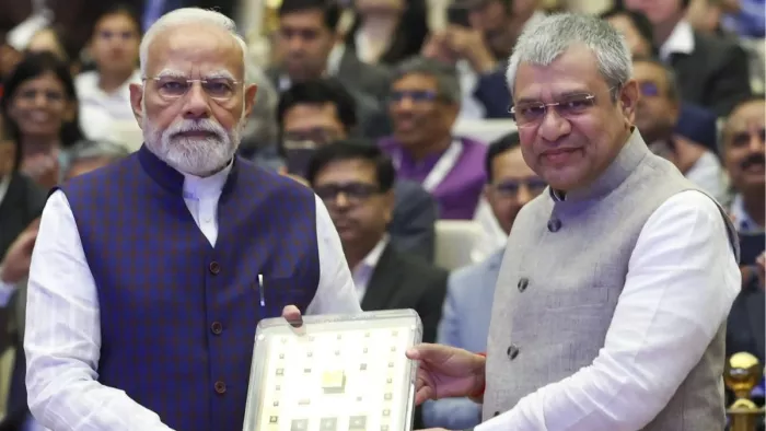 India has expanded another step towards self -sufficiency, the first semiconductor chip ‘Vikram’ ready; It’s special – Vikram India First Indigenous 32 bis microprocessor reveals Premier Narendra Modi Ashwini Vaishnaw