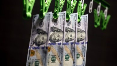 The dollar rises to the largest monthly rate with investors using safe ports