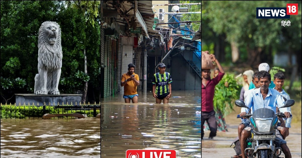 Flood warning Live: yamuna@207.41 m! Tomorrow can reach a peak in Delhi, then the water will start to slow down …