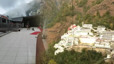 Mata Vaishno Devi Yatra Route in Reasi was closed due to landslide, silence in Katra – Vaishno Devi Yatra was suspended after landslide in Reasi Jammu and Kashmir