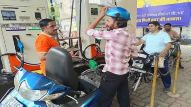 Strictness has increased on petrol pumps in Ghaziabad, challengers of drivers who showed up with helmets – NCR Ghaziabad News No helmet No fuel policy enforced with fins