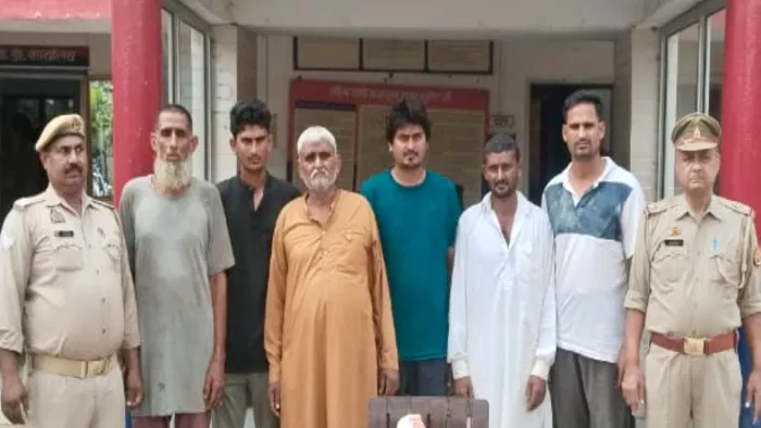 Police arrested six accused in the Gaukashi case, 50 kg of beef has recovered – police have arrested six accused in the cow SLOTHER case 50 kg of beef has recovered