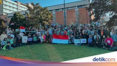 The Indonesian diaspora in Sydney had a peaceful action of 17+8 claims from the people
