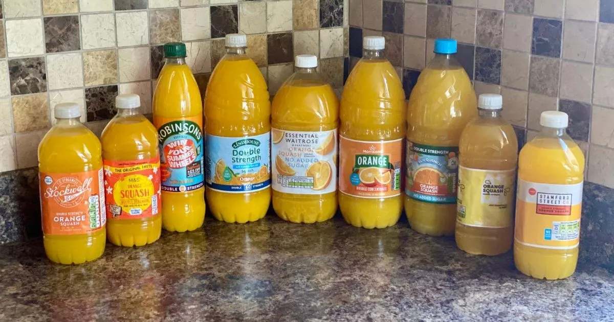 i-attempted-orange-squash-from-lidl,-asda,-m-&-s-&-6-more-–-1-bottle-was-better-than-robinsons