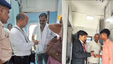 Campaign to catch passengers without ticket passengers, Bhagam Bhag in the coach