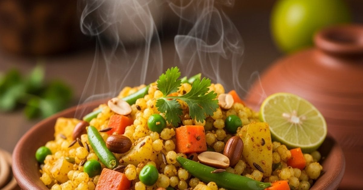 Mix Fight Sago Casserole: A new form of a healthy and delicious food with vegetables and spices