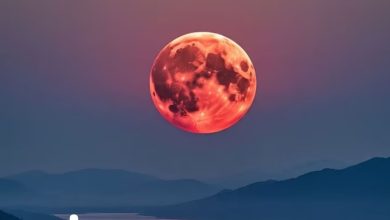 Lucknow Chandra Grahan Timing: Lunar Eclipse starts in Lucknow, the moon will look like this after 11pm