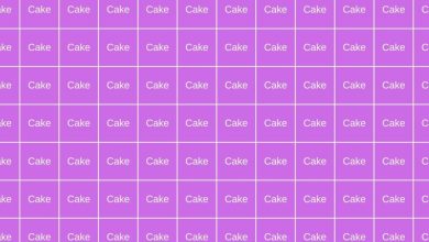 Optical Illusion: You only have ten seconds to find the wrong spelling in this ‘cake’ roster