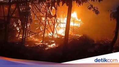 The cattle pens in Lebak caught fire, 8,500 chickens were fried