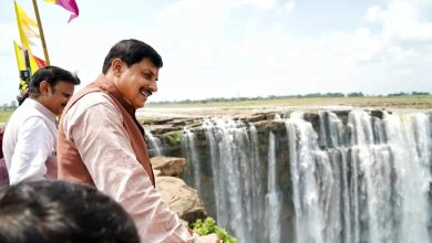 CM Mohan Yadav inspected development works on a lot of waterfall