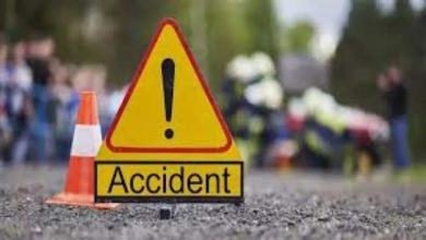 Three people dead in a fierce collision between motorcycle and MSRTC bus in Nashik