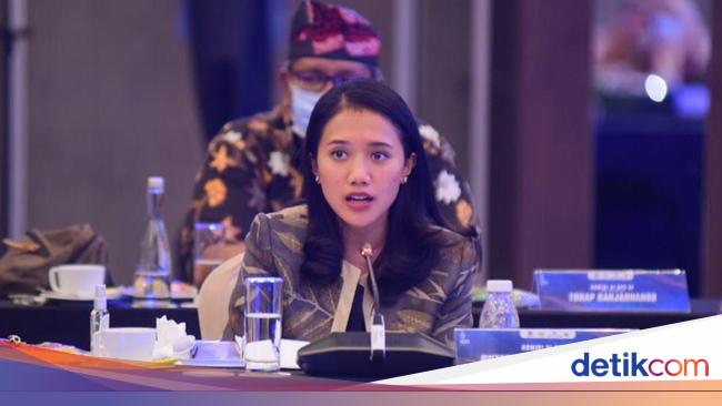 Golkar said the daughter of Komarudin in Bogor when the president inaugurated a new minister