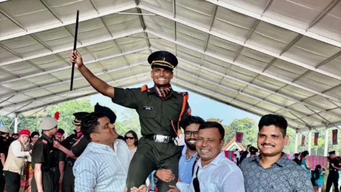Lieutenant Shubham Kumar: Lieutenant in the army became the son of a soldier, not broken, even after the death of the father – Shubham Kumar Facials Lieutenant in the Indian Army
