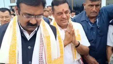BJP -LP Sambit Patra has reached Manipur before the possible visit of the Premier Modi
