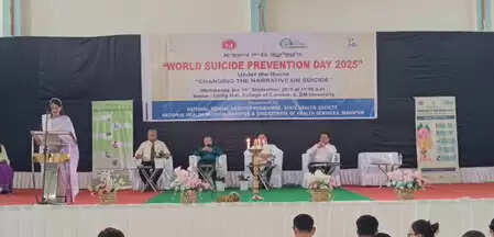 Manipur celebrated World Prevention Day amid increasing mental health problems