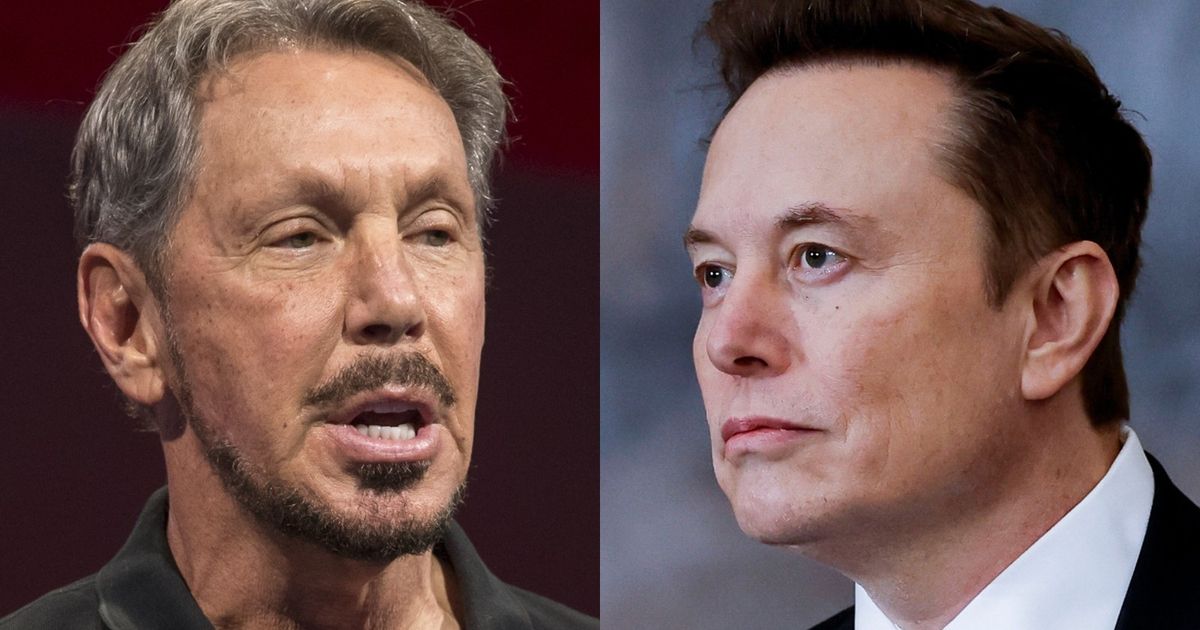 Larry Ellson kidnapped the rich people in the world from Elon Musk