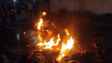 Jalandhar’s bullet, father and son defeated death on the road? – Jalandhar Bullet Bike Fire Father and Son escape casualty trends news