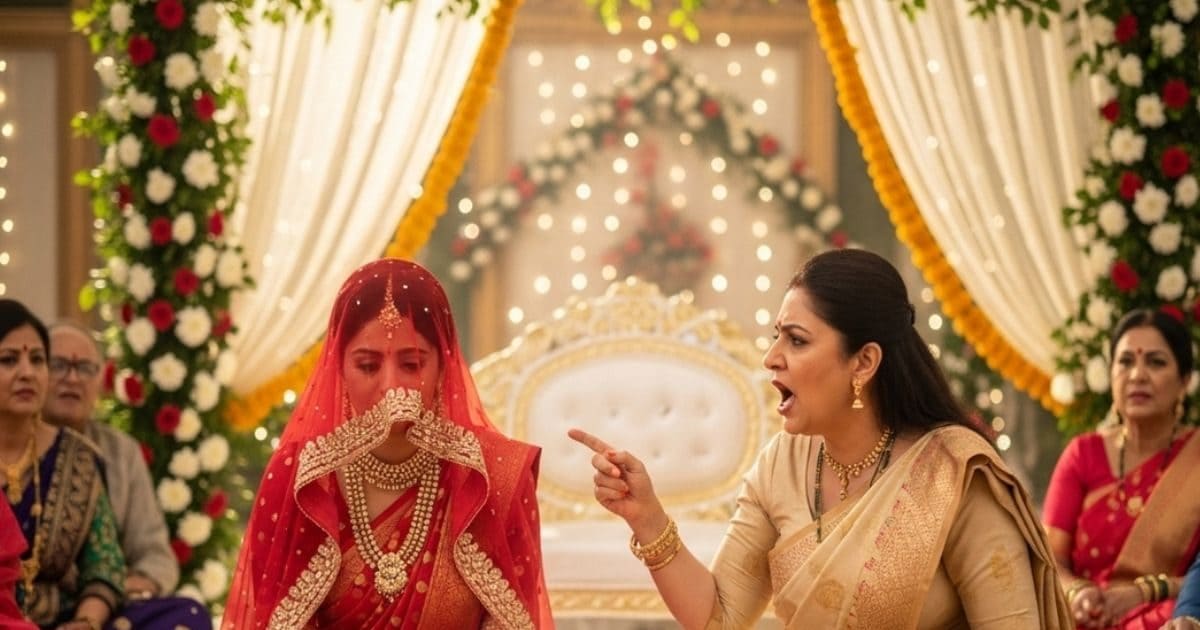 The mother -in -law saw the bride’s stature, and the boy called the boy and said, ‘Your wife …’, Bride listens unconscious