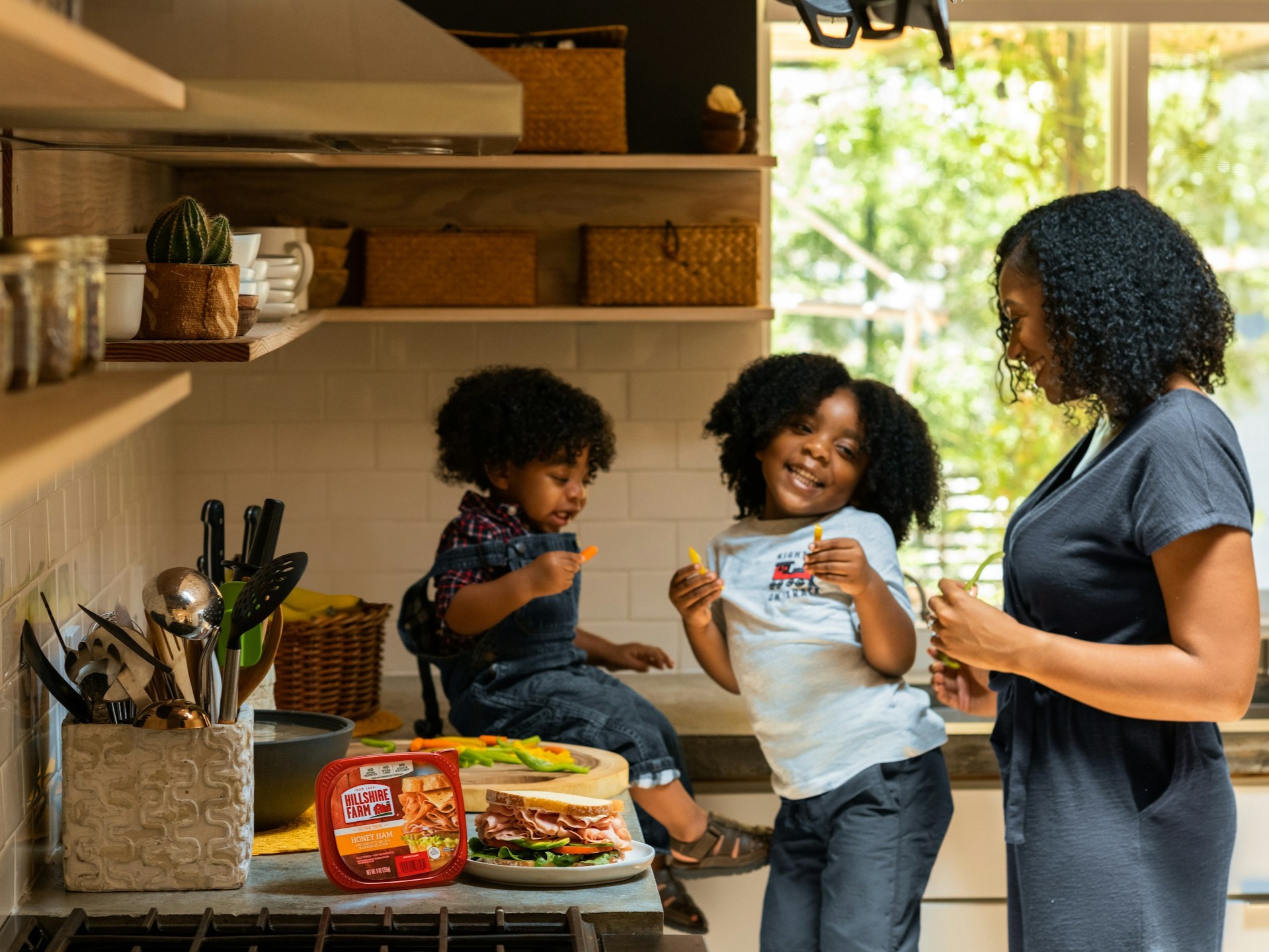 How does mother get the love of stepchildren?