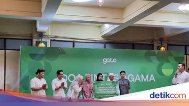 Goto returned to channel aid to the Affan Kurniawan family