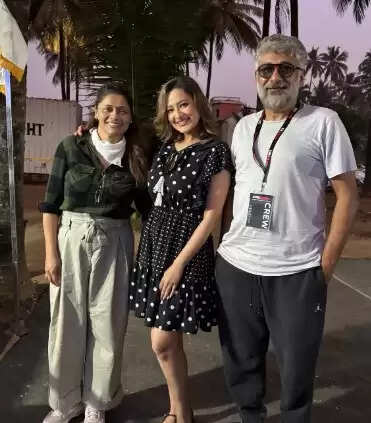 Madalsa Sharma shared photos with Khushi, Vivek Agnihotri and Pallavi Joshi who worked in ‘The Bengal Files’