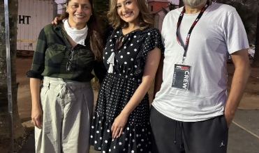 Madalsa Sharma shared photos with Khushi, Vivek Agnihotri and Pallavi Joshi who worked in ‘The Bengal Files’