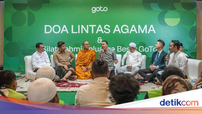 Interfaith Prayer! Thousands of driver’s partners and gojek employees pray for Indonesia