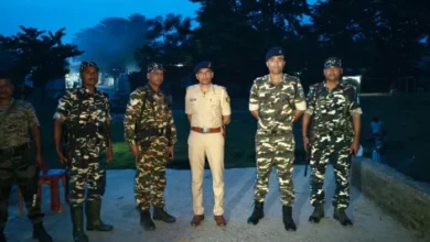 Indo -Nepale Border: Police and SSB withdraws flag march, monitoring of the border with drone -security increases to the Indo Nepal boundary with joint operation