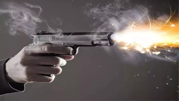 Ruckus in the NSUI election in Muktsar, the youth of Haryana shot during shooting -the delinquency of the NSUI election was injured in the police shooting.