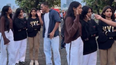 The brain of girls is in the knee, after watching this video, you will also be sure, stomach pain will laugh and laugh