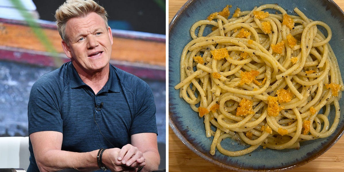 the-best-scheme-to-fabricate-gordon-ramsay’s-easy-cacio-of-pepe-pasta