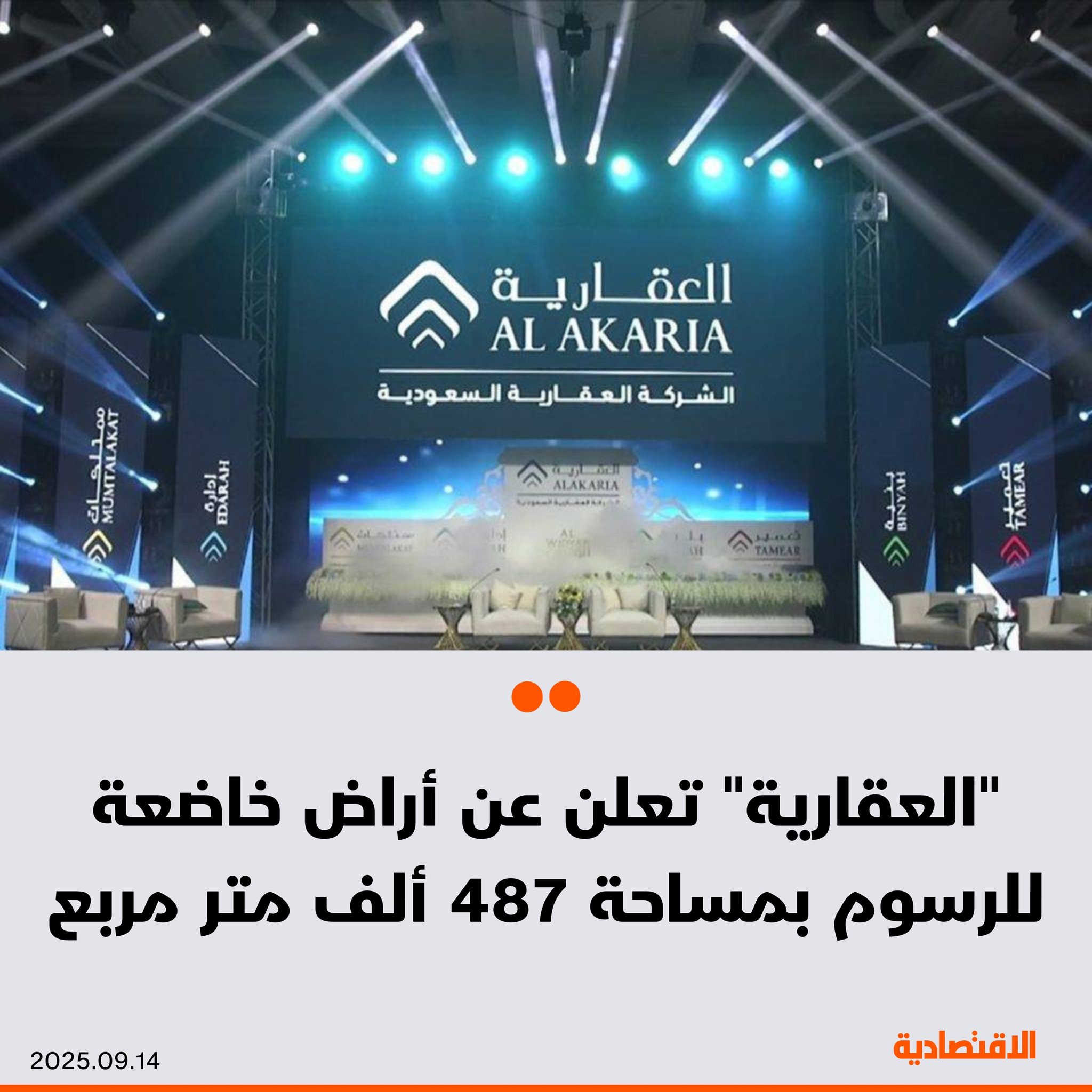 بلغت مساحة أراض الشركة العقارية السعودية الخاضعة لنظام رسوم الأراضي البيضاء 487 ألف متر مربع…