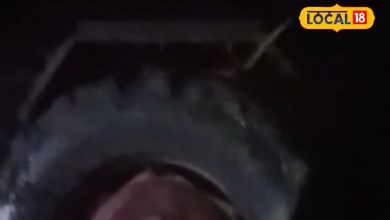 Trekker car merged into the Sharda River in Lakhimpur, video became viral