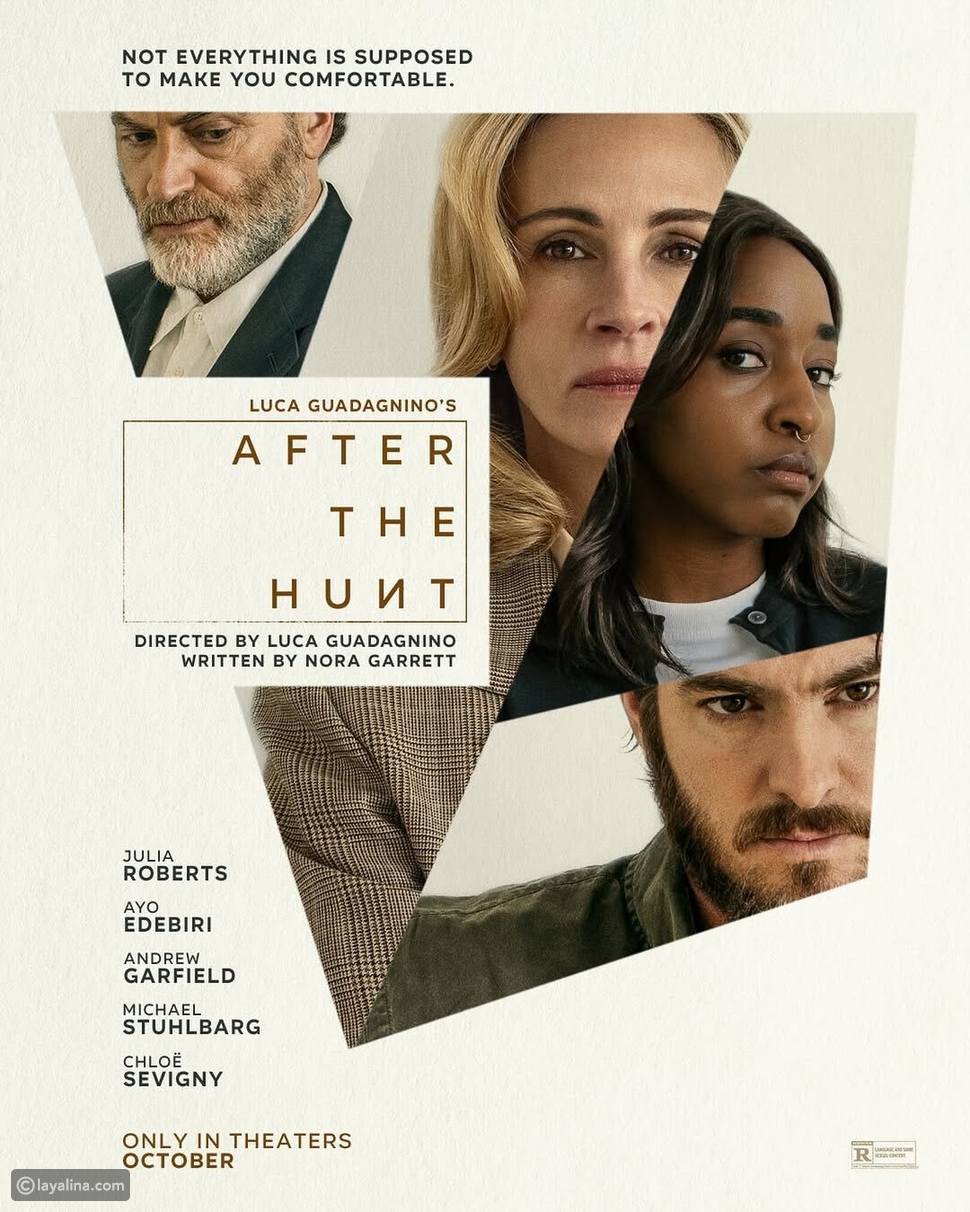 جوليا روبرتس تدافع عن فيلم AFTER the HUNT في مهرجان فينيسيا – ryan