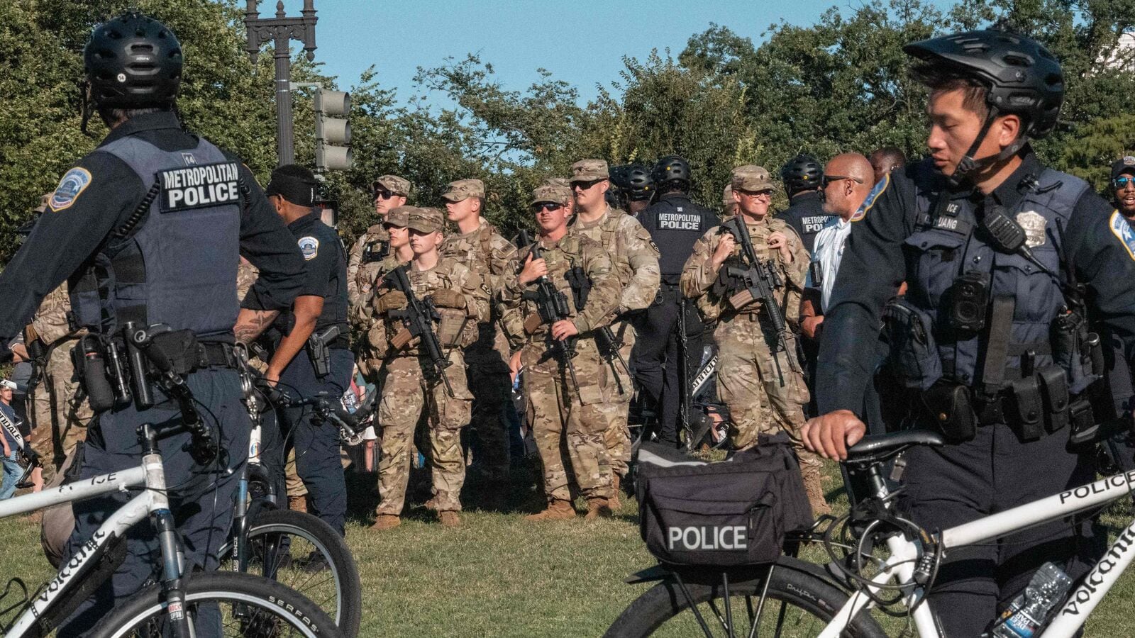 Trump again indicates the federal takeover of the Washington police after the mayor Bowser Ice of Policing Roll