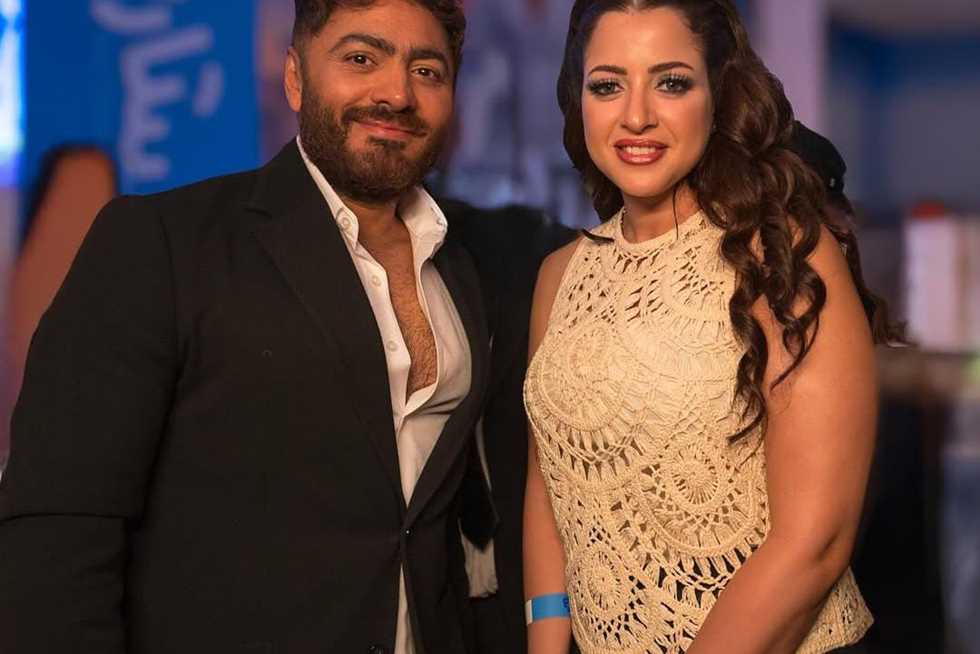 mona-farouk-congratulates-tamer-hosni-on-the-movie-“restart”.-what-did-she-tell?-(photo)