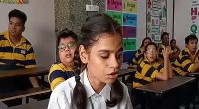 Vadodara: Chief Minister Bhupendra Patel spent memorable moments with a disabled student