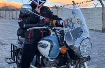 Fatima Sana Sheikh riding bikes in the mountains shared exciting experience