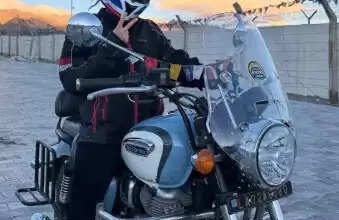 Fatima Sana Sheikh riding bikes in the mountains shared exciting experience