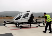 You have seen that a flying taxi, this company will get a license, will deliver from home within minutes