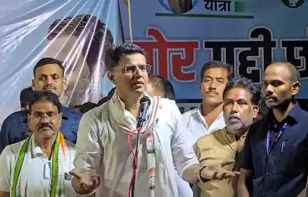 Chhattisgarh: Sachin Pilot’s three-day Padyatra starts, serious allegations on the BJP Electoral Commission