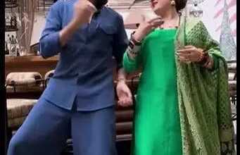 Manish Paul Jhumed with Govinda’s wife ‘Bijuria’