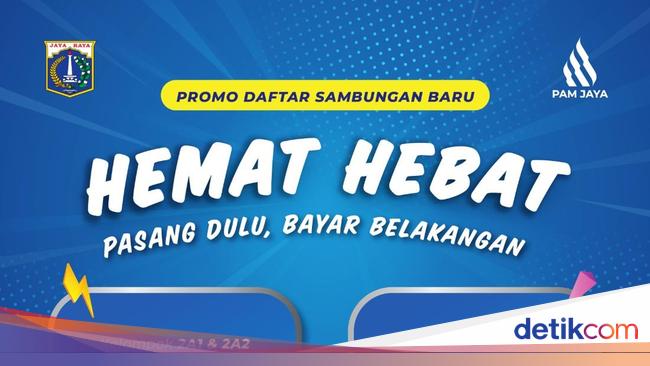 Free promo new from Air Pam Jaya Control for City of Jakarta, Come, Register!
