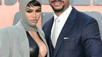 teyana-taylor,-aaron-pierre-scheme-red-carpet-dubut