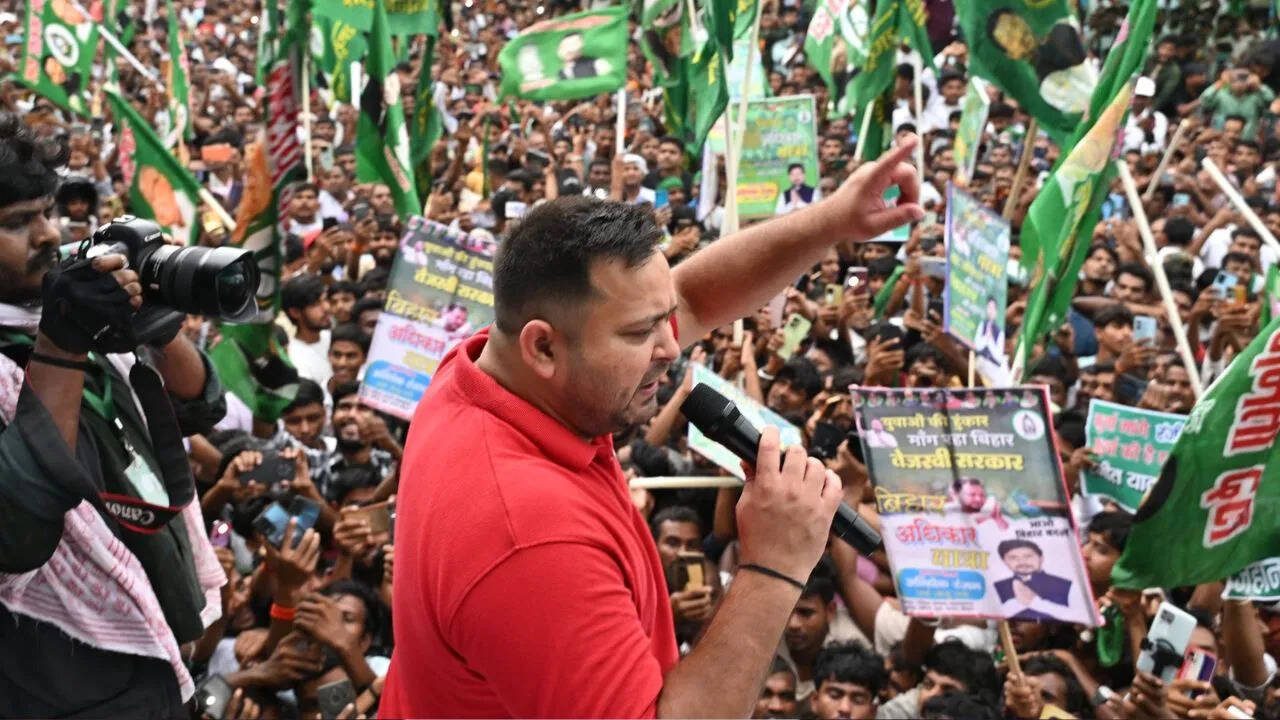 Tejashwi Yadav gave the message of the Yatra Yatra in the name of unemployed youth in Jehanabad